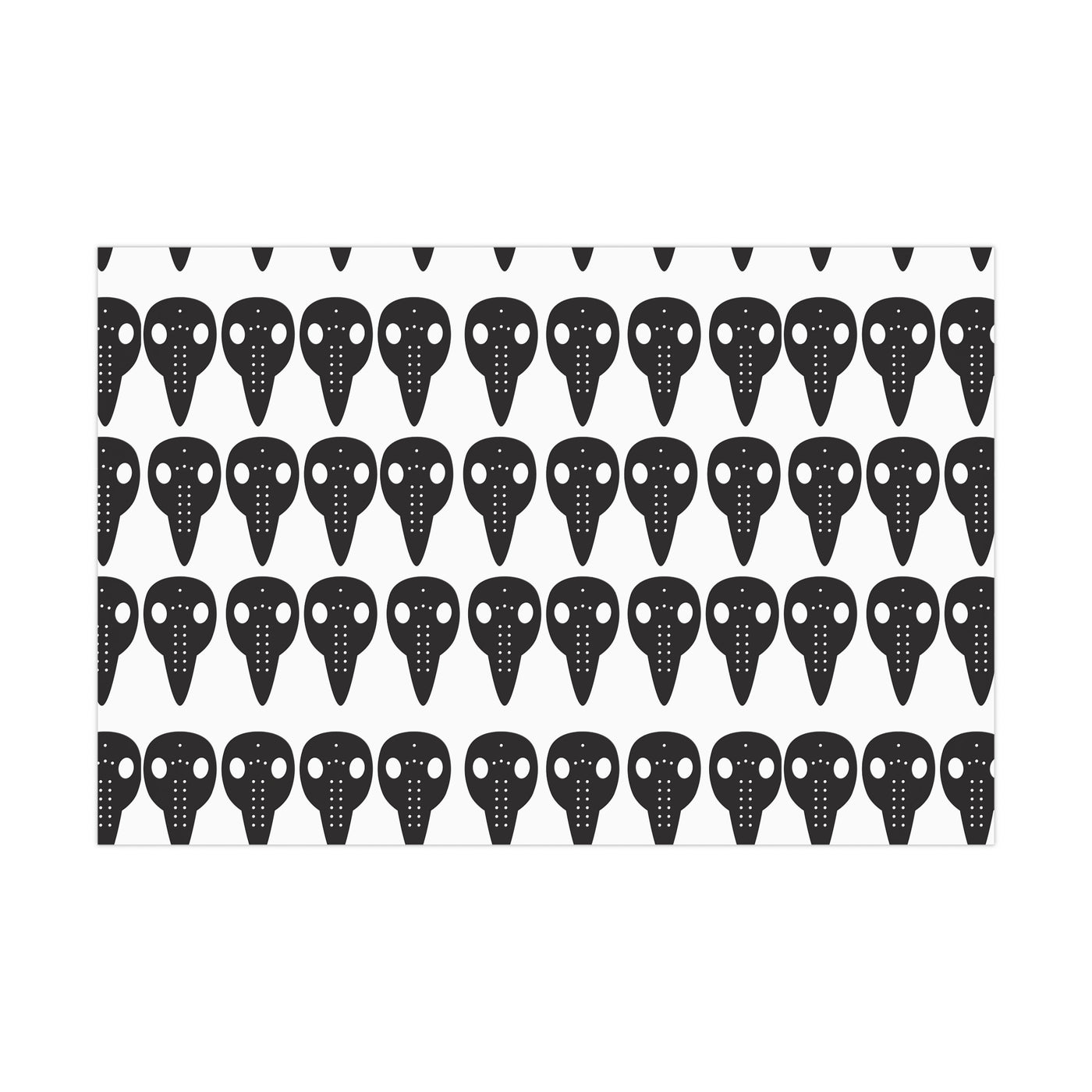 Wrapping Paper: Of Epidemic Proportions | Plague Mask