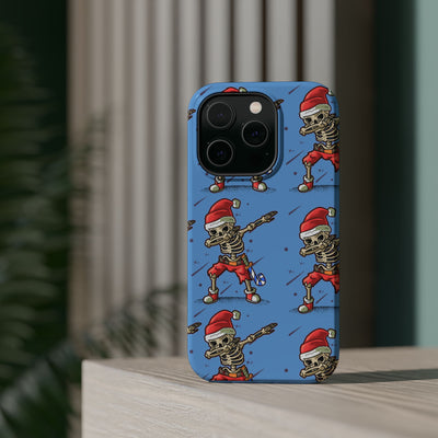 Santa Skelly Celly Phone Case | Durable & MagSafe Compatible