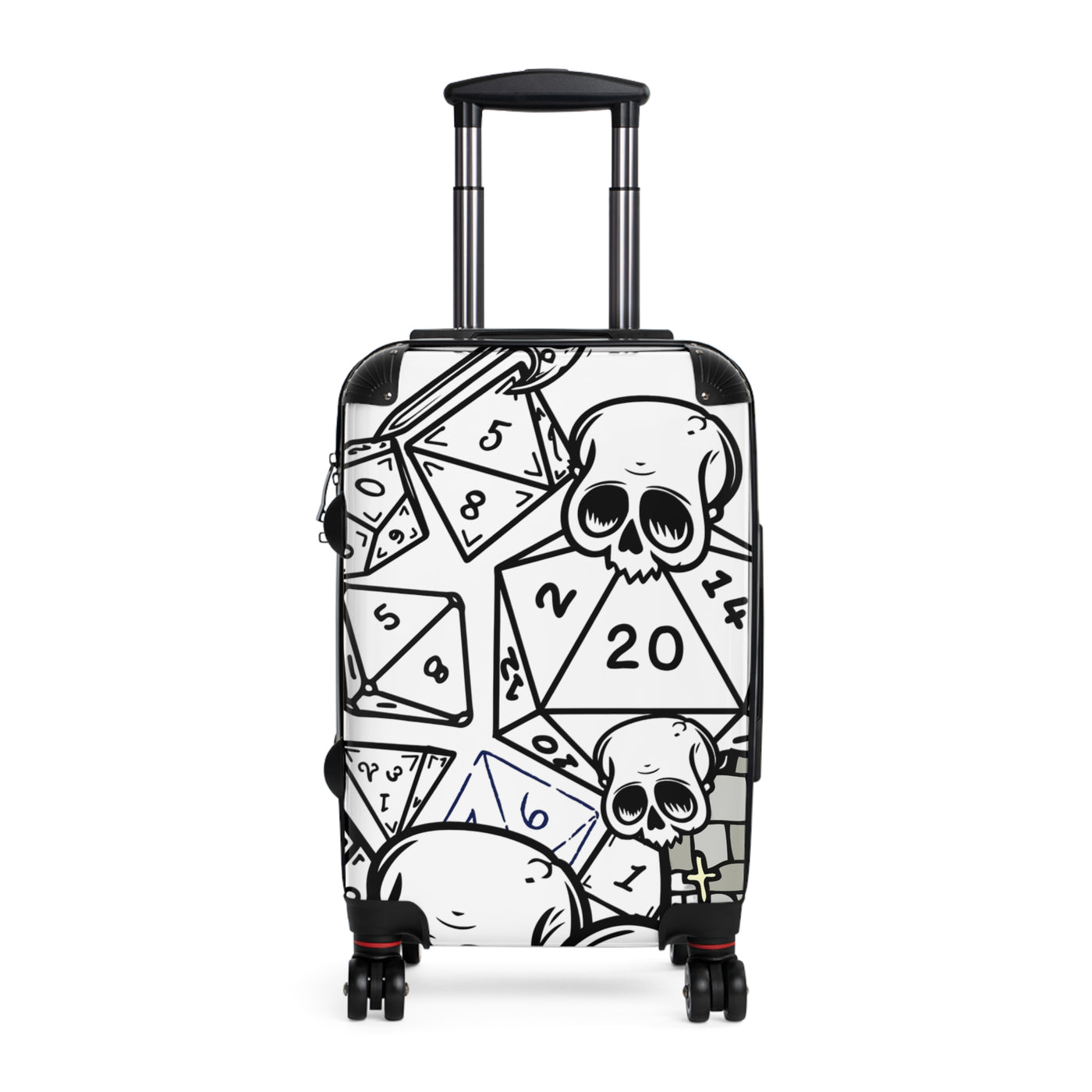 Luggage:  Skull DND Gaming Suitcase