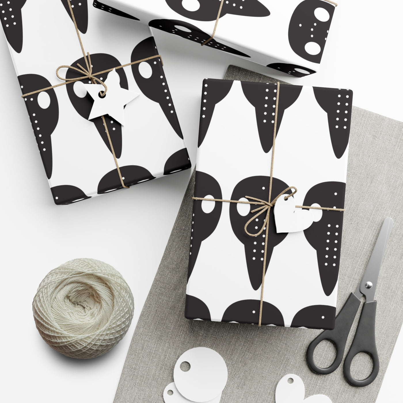 Wrapping Paper: Of Epidemic Proportions | Plague Mask
