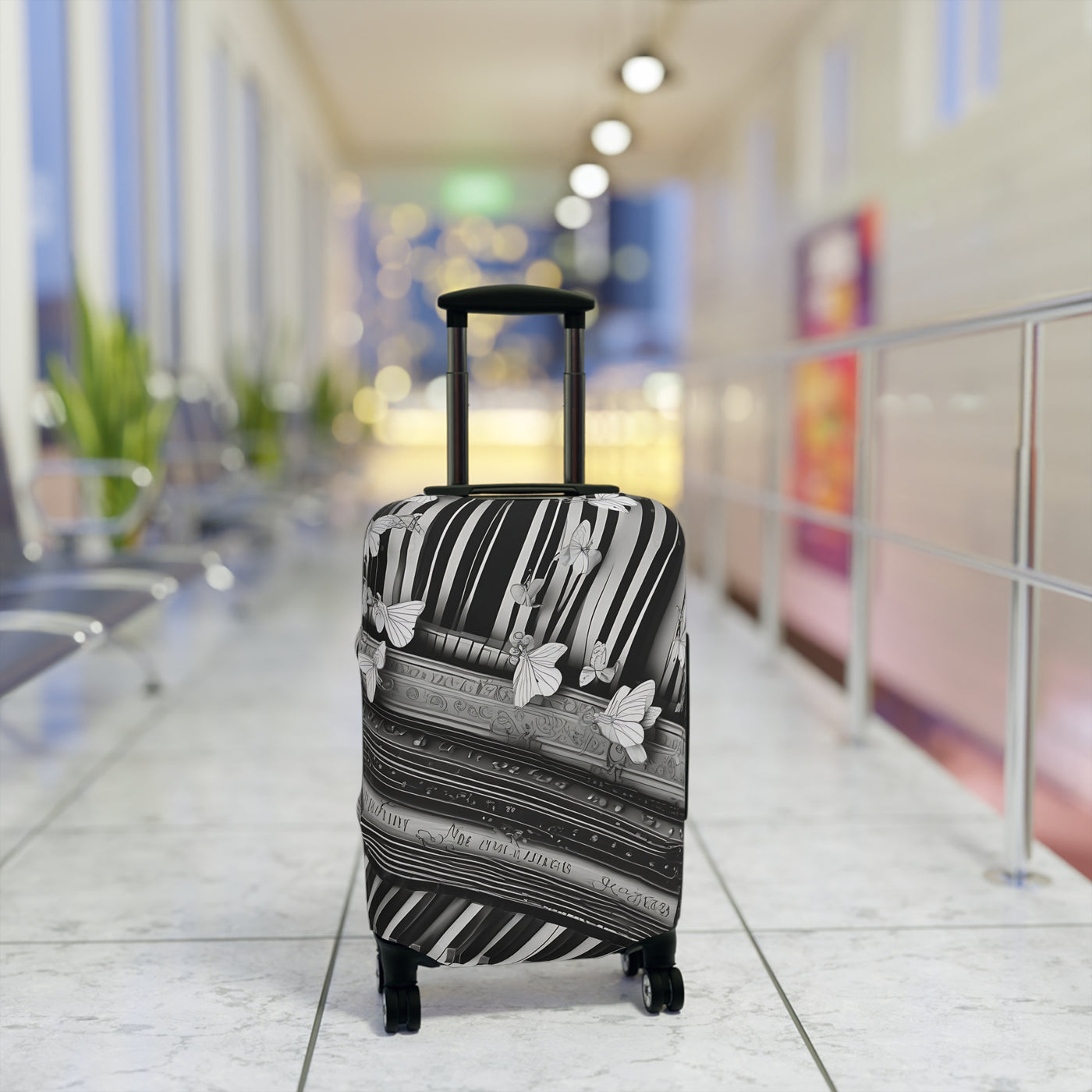 Luggage Cover: Stylish Flight of the Butterfly | Travel Accessory for Adventurers | Unique Suitcase Protector | Perfect for Gifts & Events