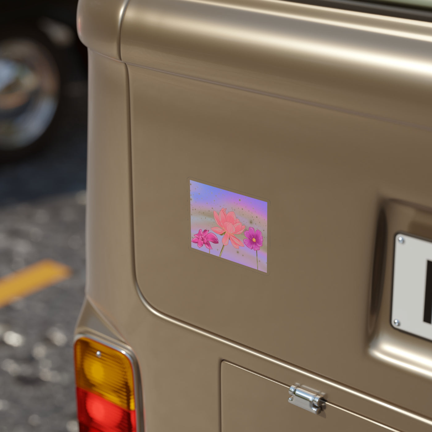Stickers: Anime Inspired Flower Rainbows
