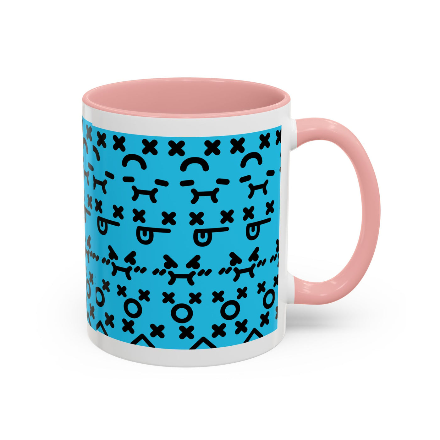 Mug: Blue Emoji Mug