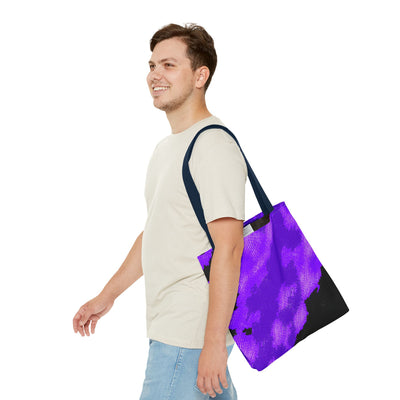 Tote Bag: Haze of Purple Design