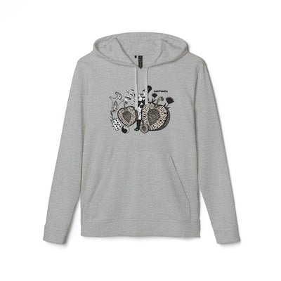 Fleece Hoodie: Just Peachy