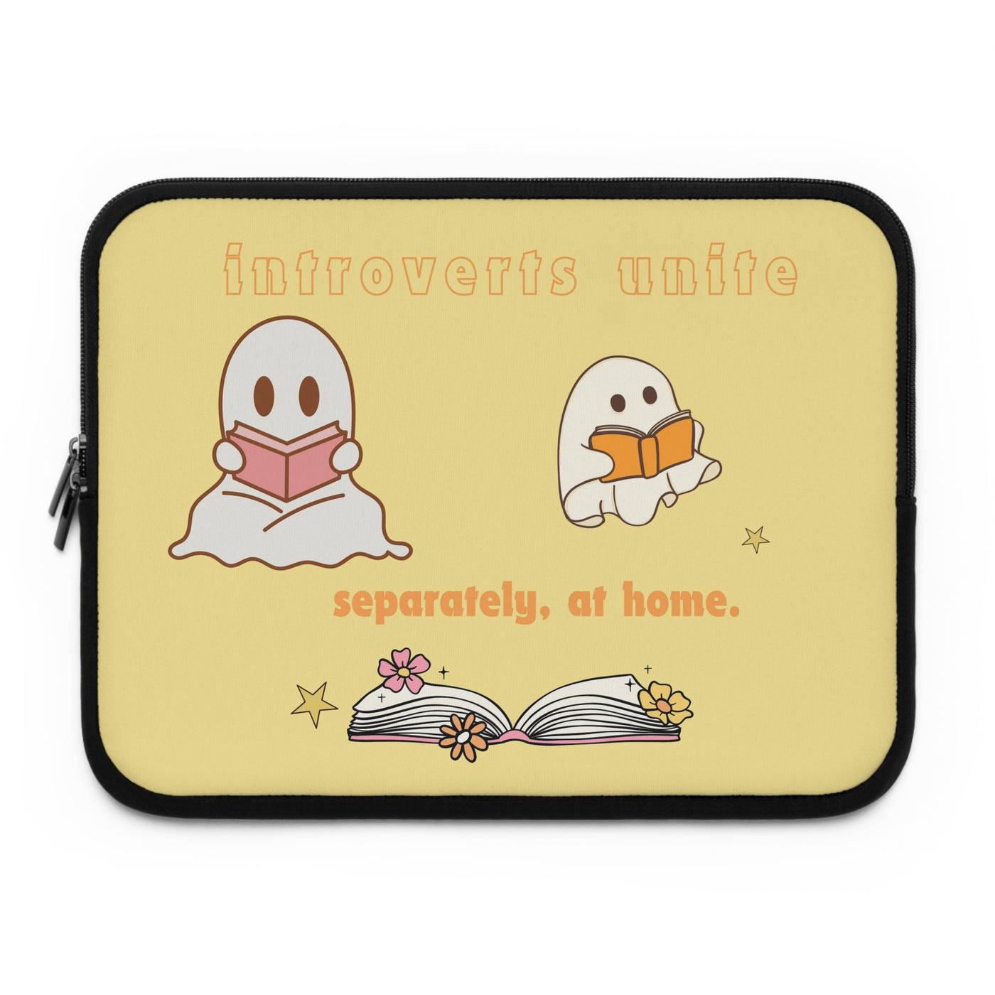 Laptop Sleeve: Stay at Home, Boo