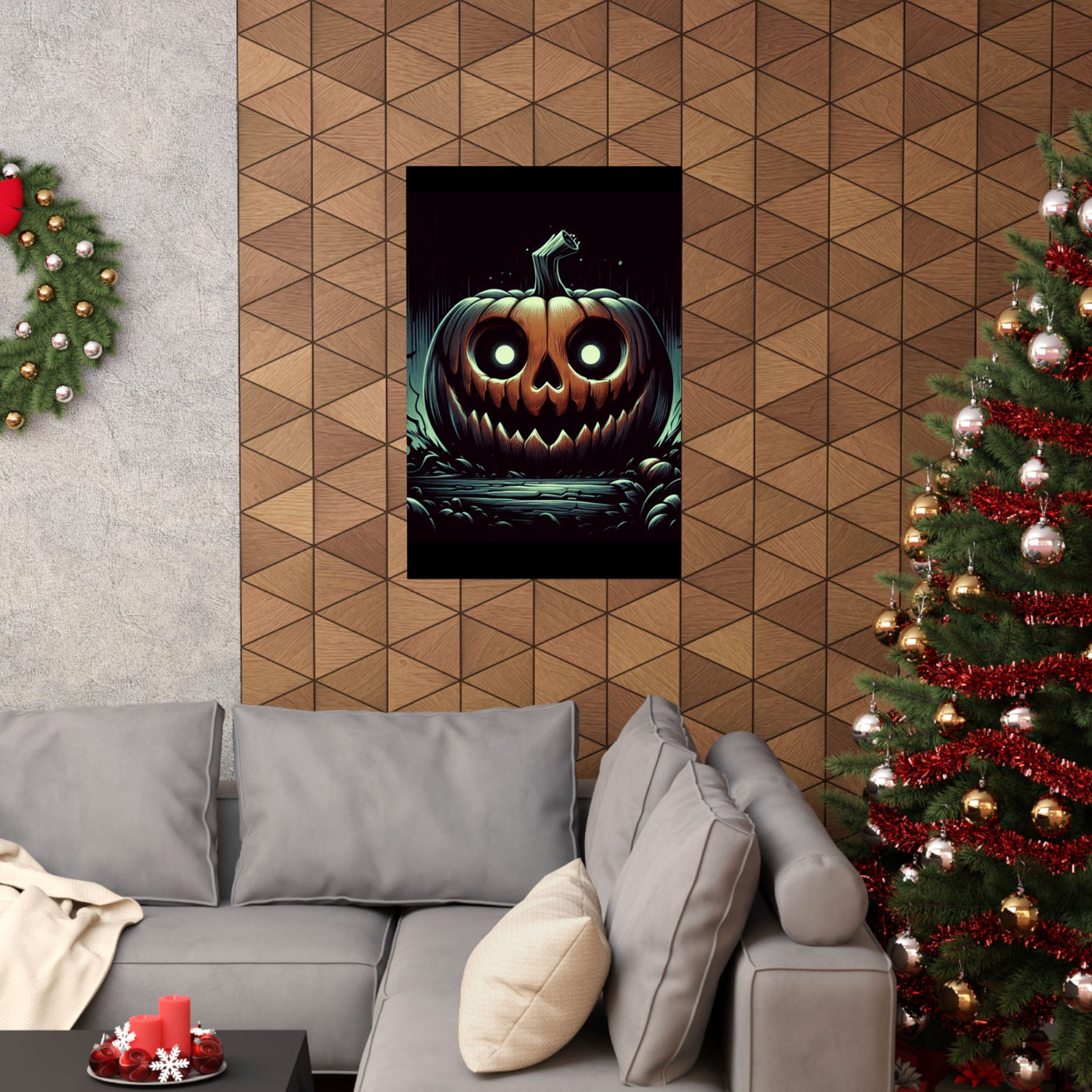 Poster: Creepy Pumpkin