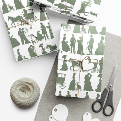 Wrapping Paper: Giddy Up | Victorian Inspired Design