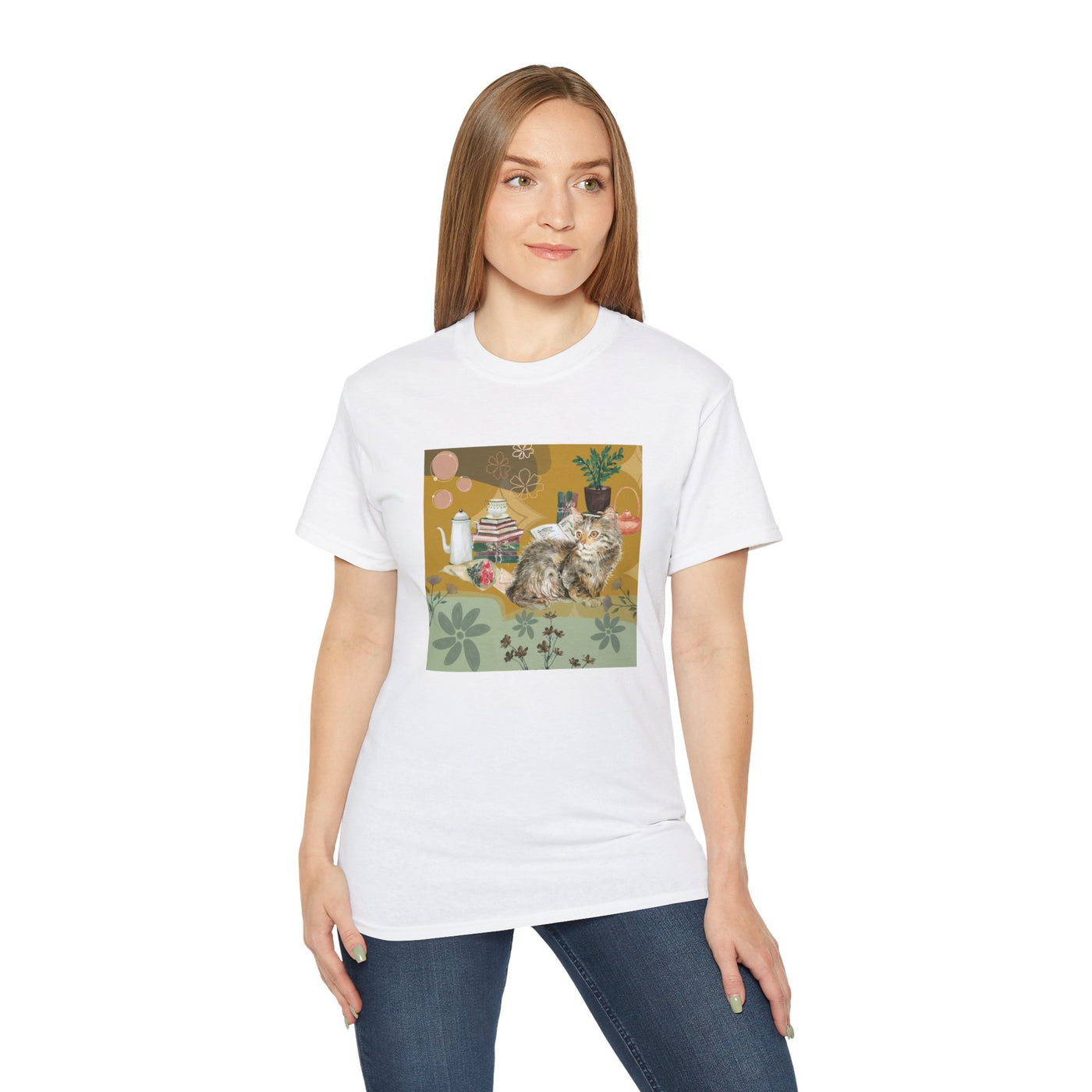 T-shirt: Cozy with my cat | Fall