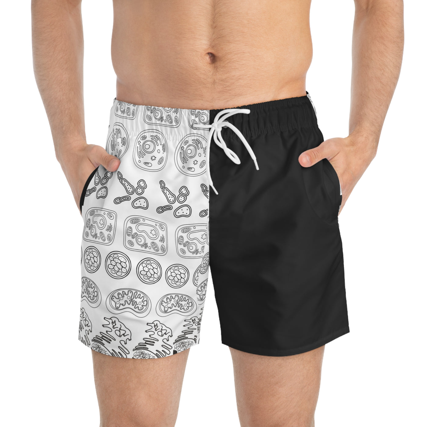 Swim Trunks - Asymmetric Microbes Medium