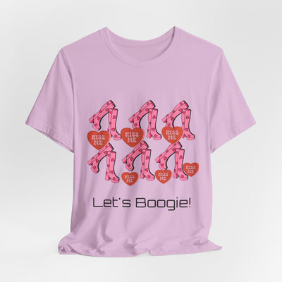 T-Shirt: Let's Boogie! | Jersey Fabric