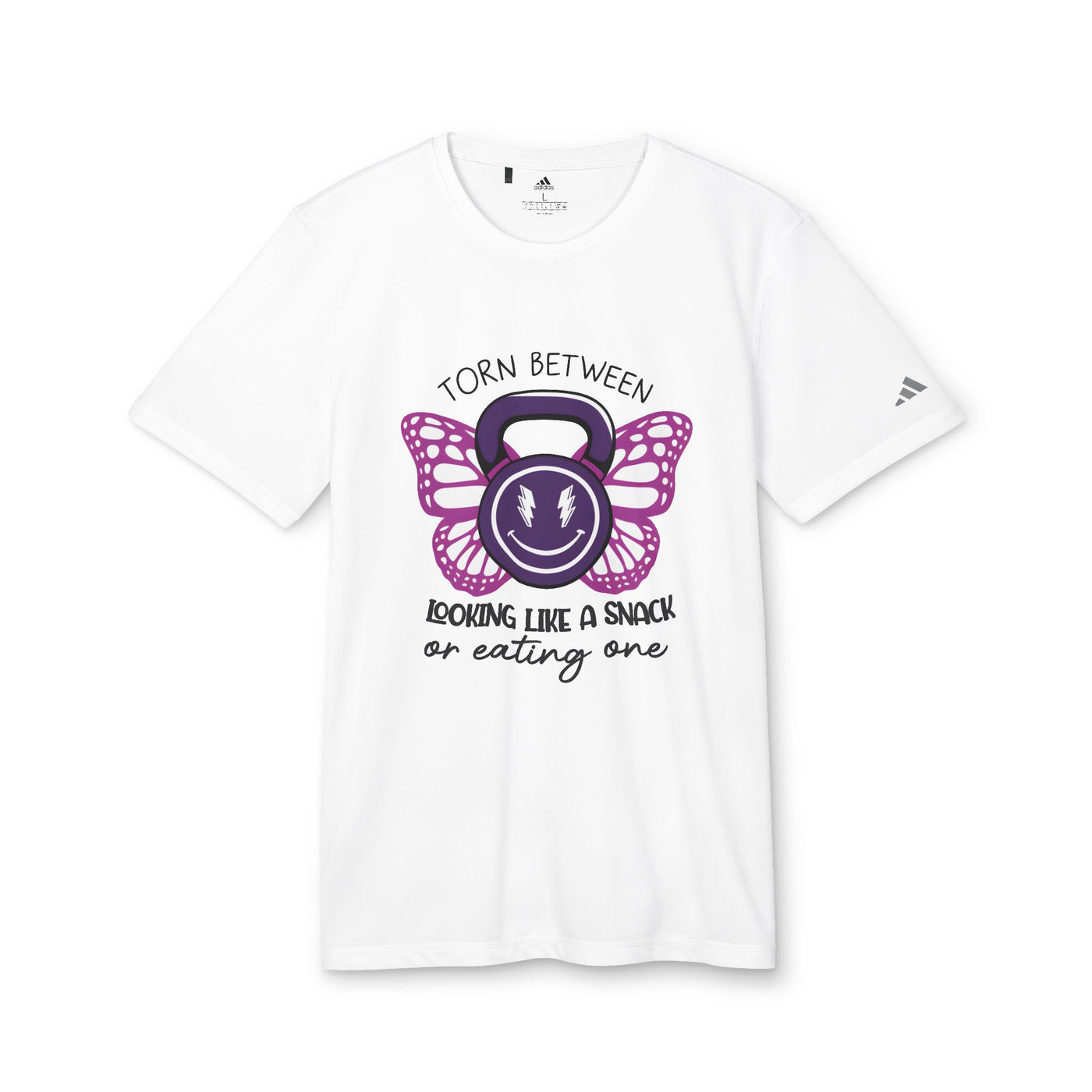 T-Shirt: Torn Between Looking Like a Snack or Eating One Adidas Unisex Sport Tee