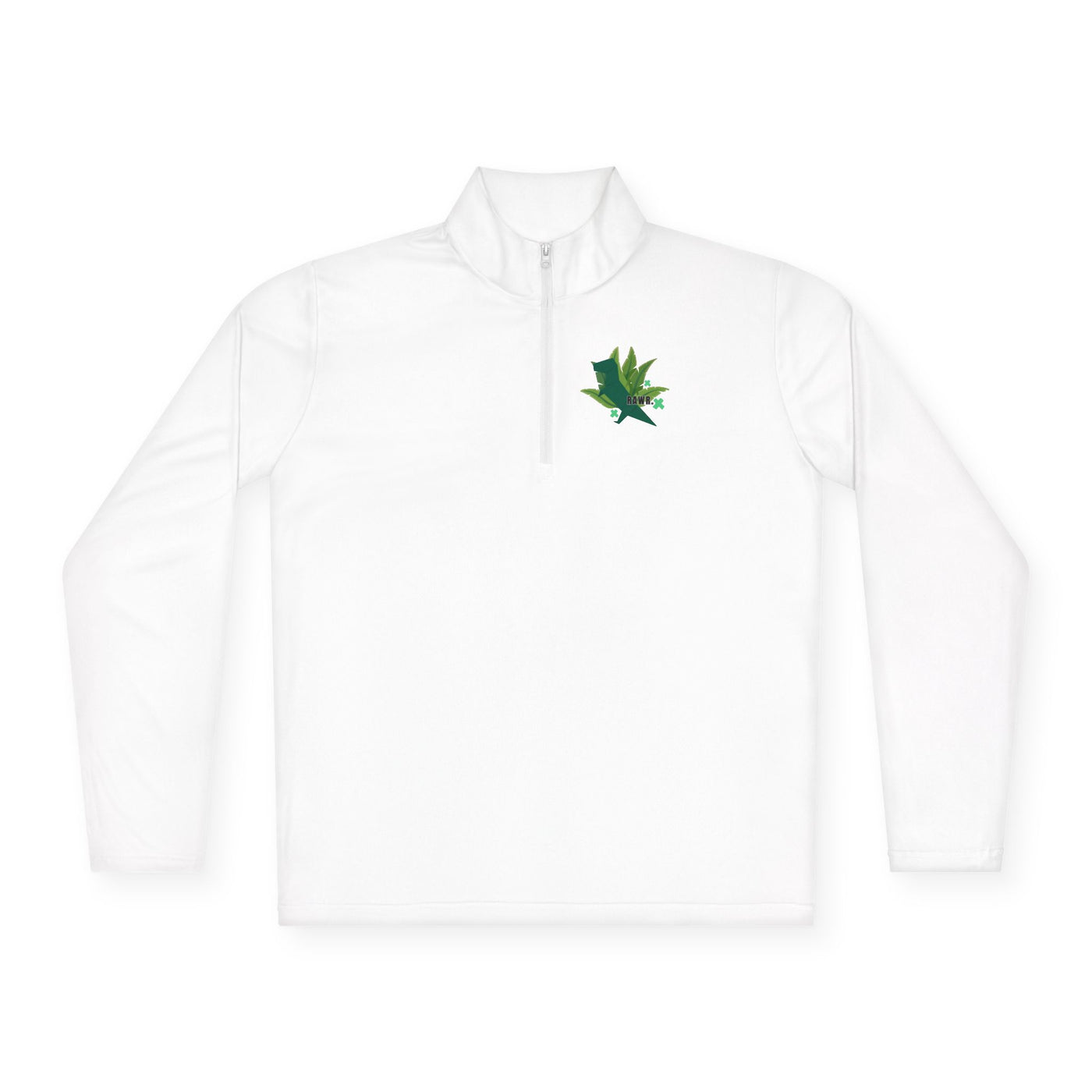 Quarter-Zip: D-I-N-O saur | Eco-Friendly