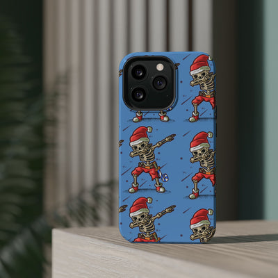 Santa Skelly Celly Phone Case | Durable & MagSafe Compatible