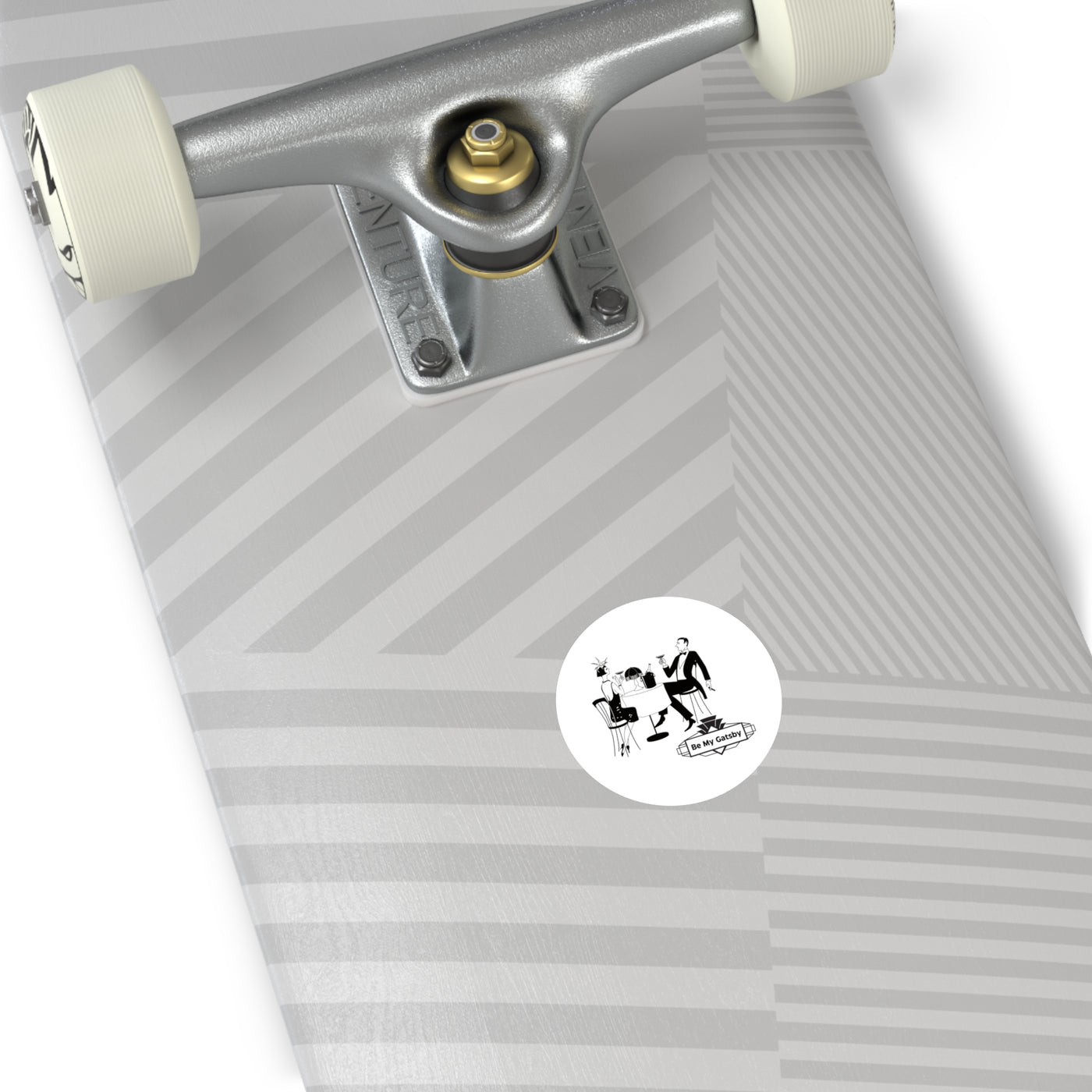 Sticker: Be My Gatsby | Round style