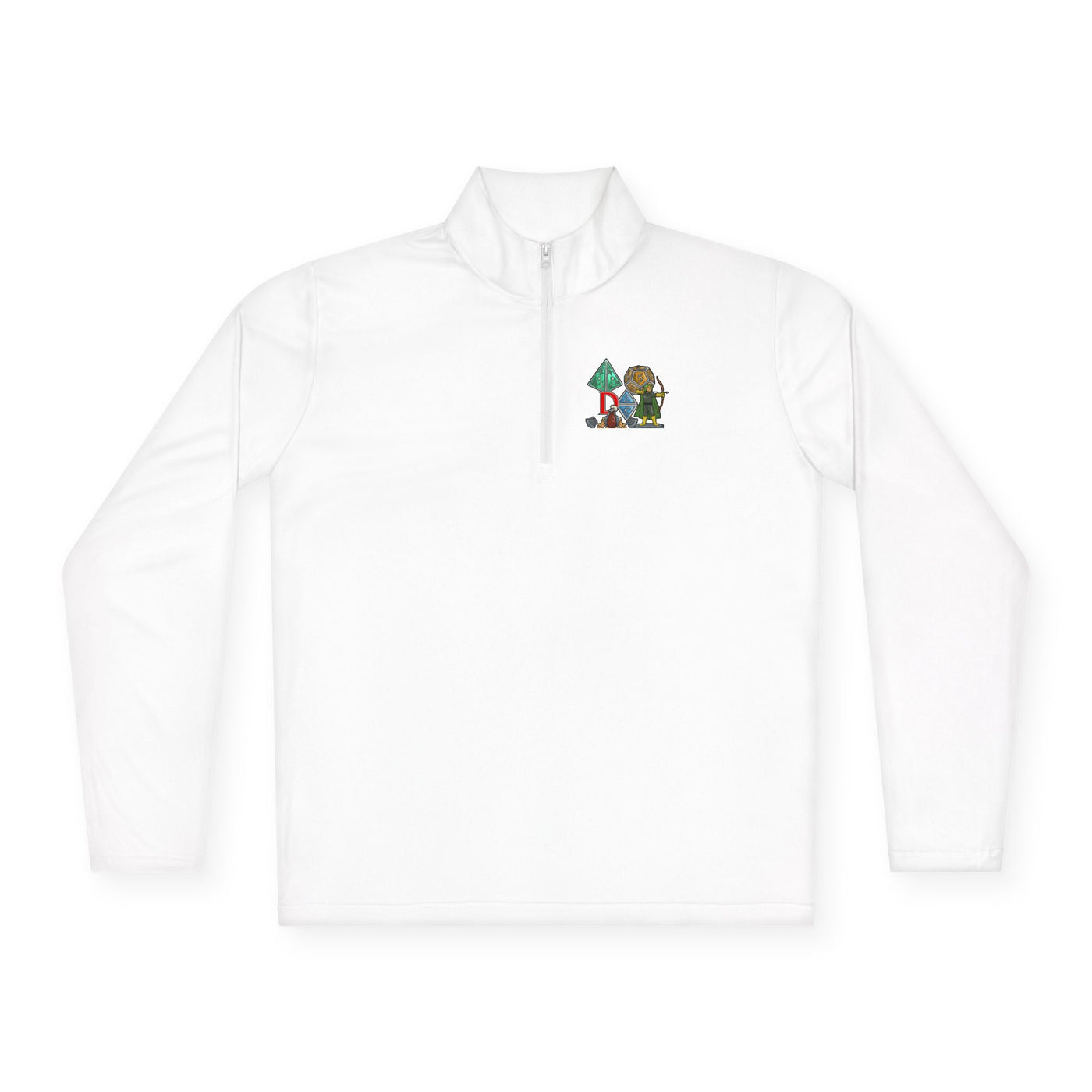Quarter-Zip Pullover: Dungeons and Dragons Design