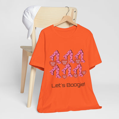 T-Shirt: Let's Boogie! | Jersey Fabric