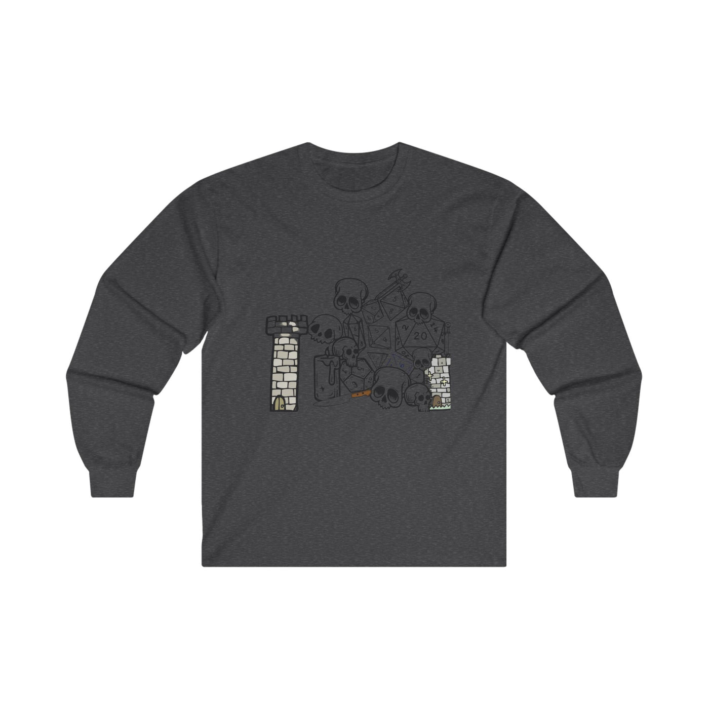 Shirt: DnD | Dungeons and Dragons | Long sleeves | Mens