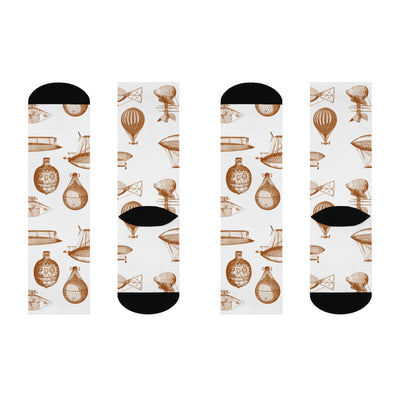 Crew Socks: Dirigible | Hot Air to Float Away