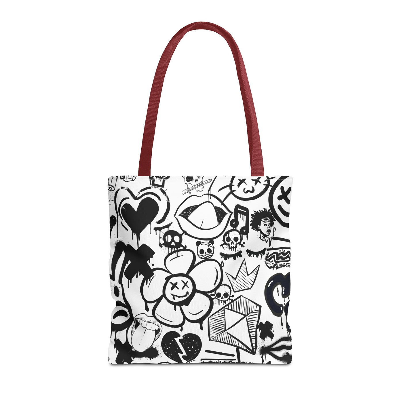 Tote Bag: Graffiti Retort | Inky Funk Design