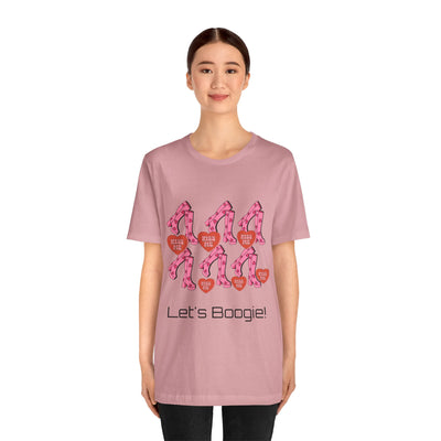 T-Shirt: Let's Boogie! | Jersey Fabric