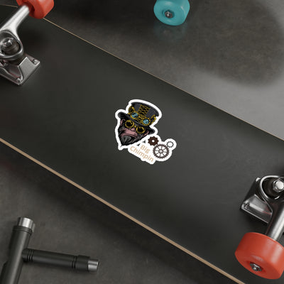 Stickers: Big Chimpin | Steampunk Design