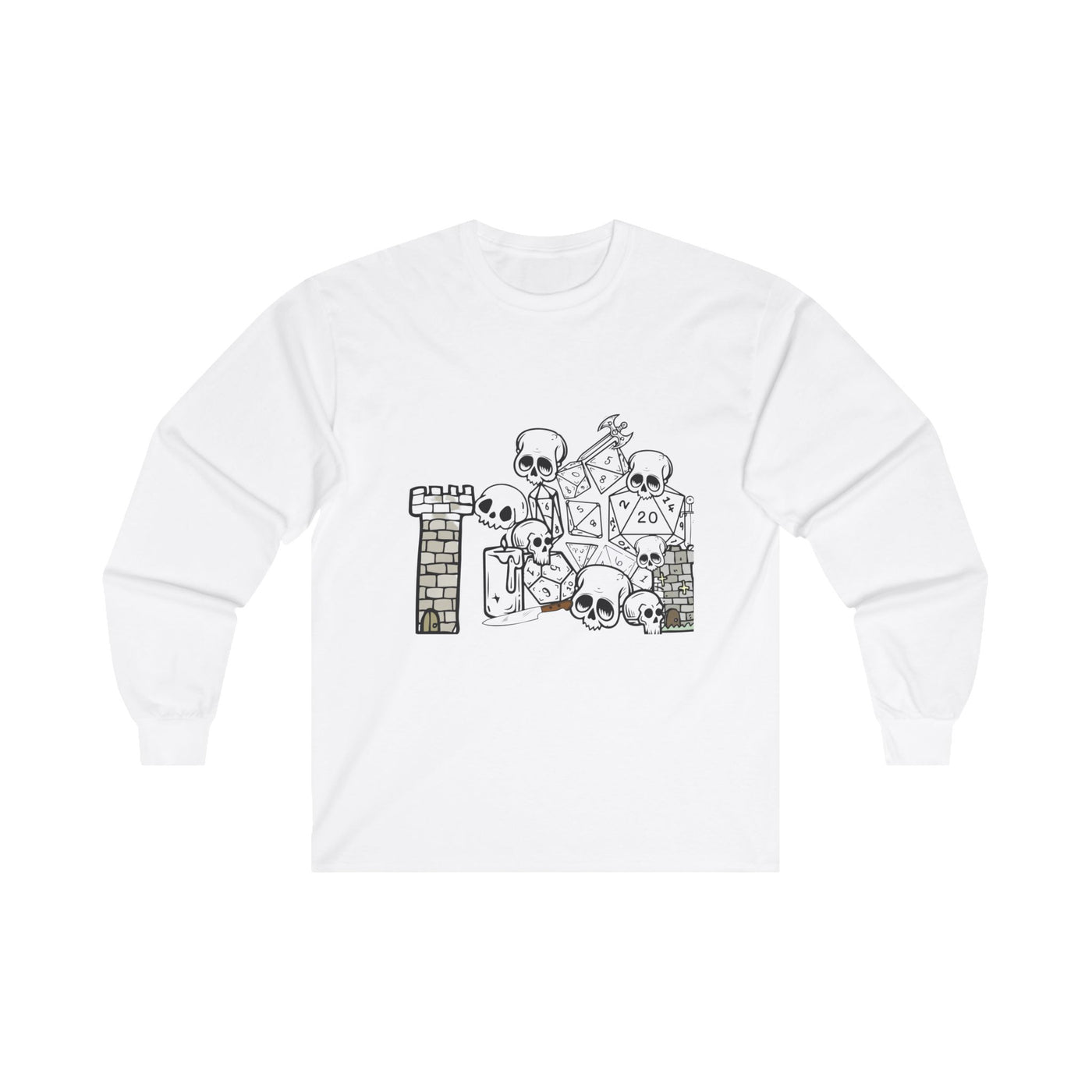 Shirt: DnD | Dungeons and Dragons | Long sleeves | Mens