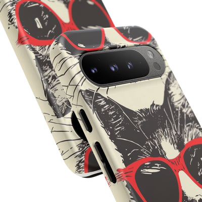 Phone Case: Sassy Cat Phone Case, Cute Cat Lovers Gift, Pet Lover Accessory, Fun Cat Phone Cover, Stylish Gadget Protection
