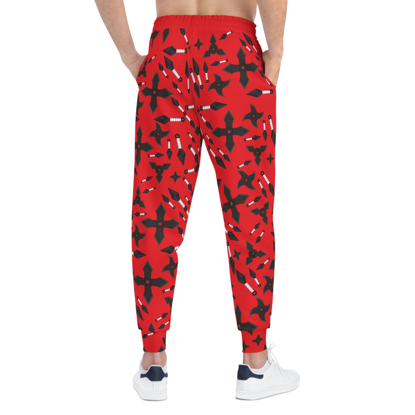 Men's Joggers: Ninja Star Design