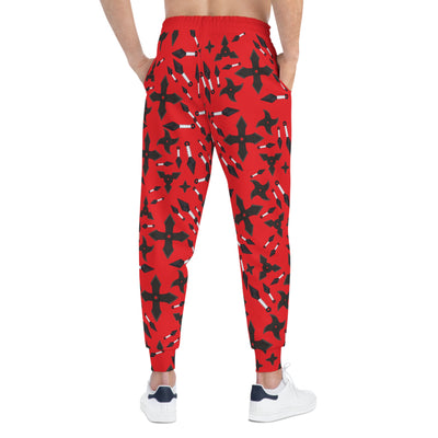 Men's Joggers: Ninja Star Design