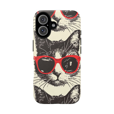 Phone Case: Sassy Cat Phone Case, Cute Cat Lovers Gift, Pet Lover Accessory, Fun Cat Phone Cover, Stylish Gadget Protection