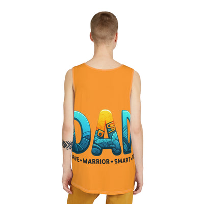 Tank Top: DAD - Brave Warrior Workout Tank