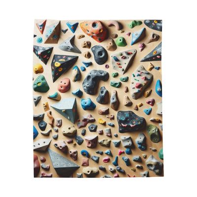 Blanket: Climbing-Themed Plush Blanket