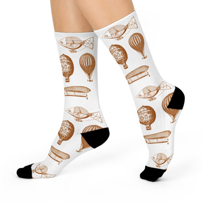 Crew Socks: Dirigible | Hot Air to Float Away