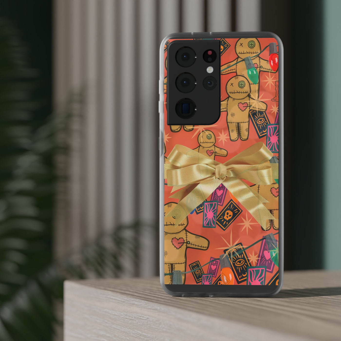 Phone Case: Festive Voodoo Doll | Flexi Case