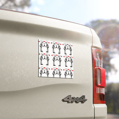 Car Magnet: Skeletally Yours.