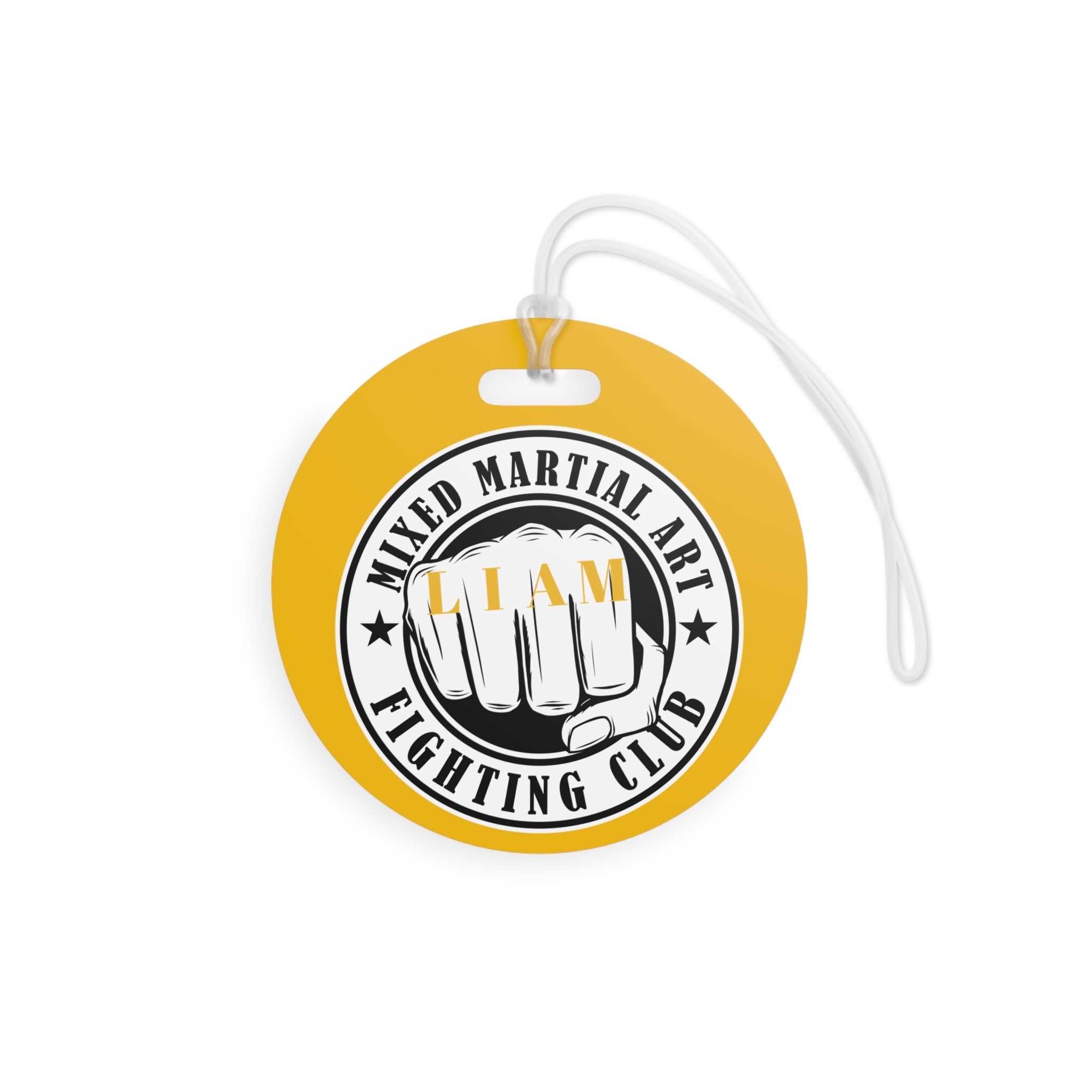 Luggage Tag: Personalized Luggage / Gym MMA Tag