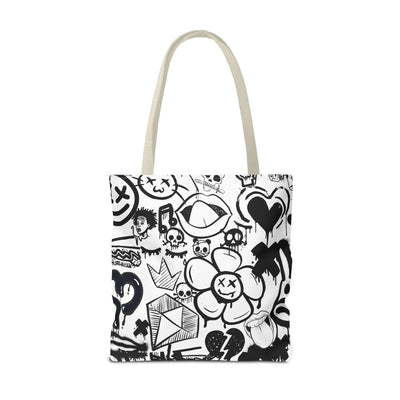 Tote Bag: Graffiti Retort | Inky Funk Design