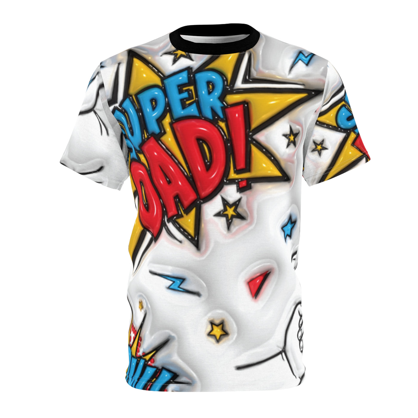 Shirt:  Father's Day Super Dad Fun AOP Print Shirt