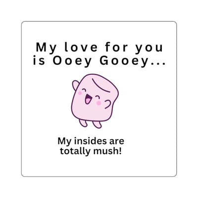 Sticker: Marshmallows have feels too! | Square