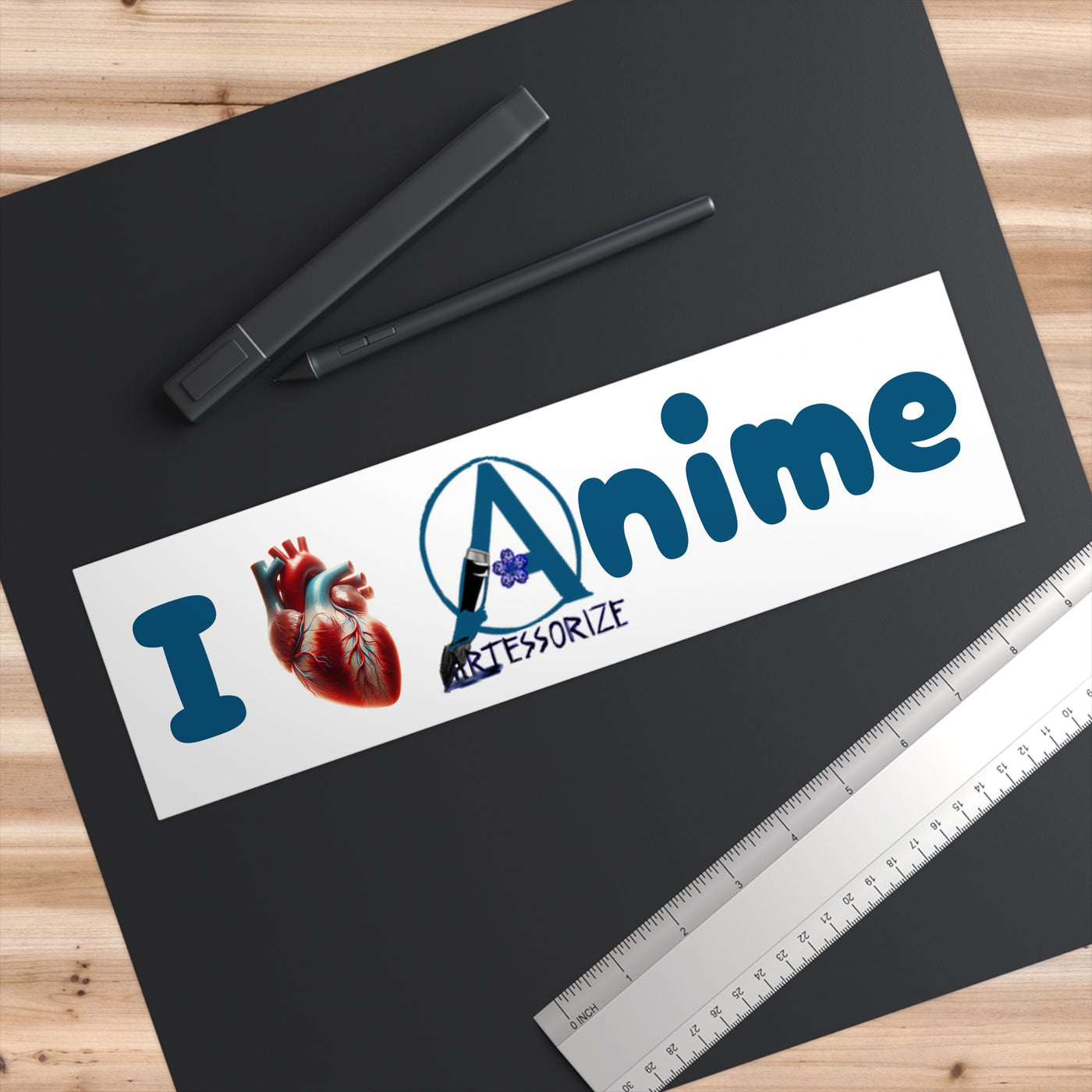 Bumper Stickers: Heartfelt Anime Love