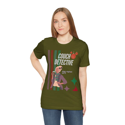 T-shirt: Couch Detective | Stay Vigilant | Holiday Edition