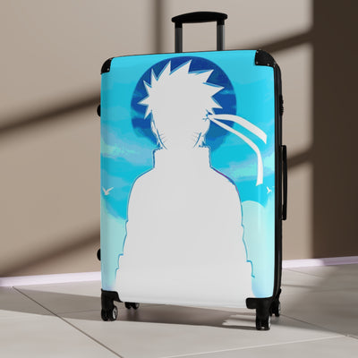 Suitcase: Anime-Inspired Suitcase, Travel Luggage, Stylish Travel Bag, Cosplay Accessories, Perfect for Holidays, Ideal for Anime Fans