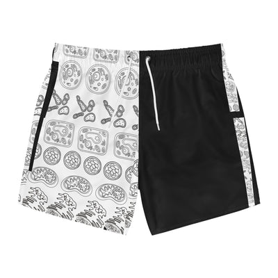 Swim Trunks - Asymmetric Microbes Medium