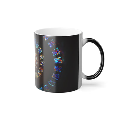 Color Morphing Mug: Magic Color Changing Stained Glass Spiral