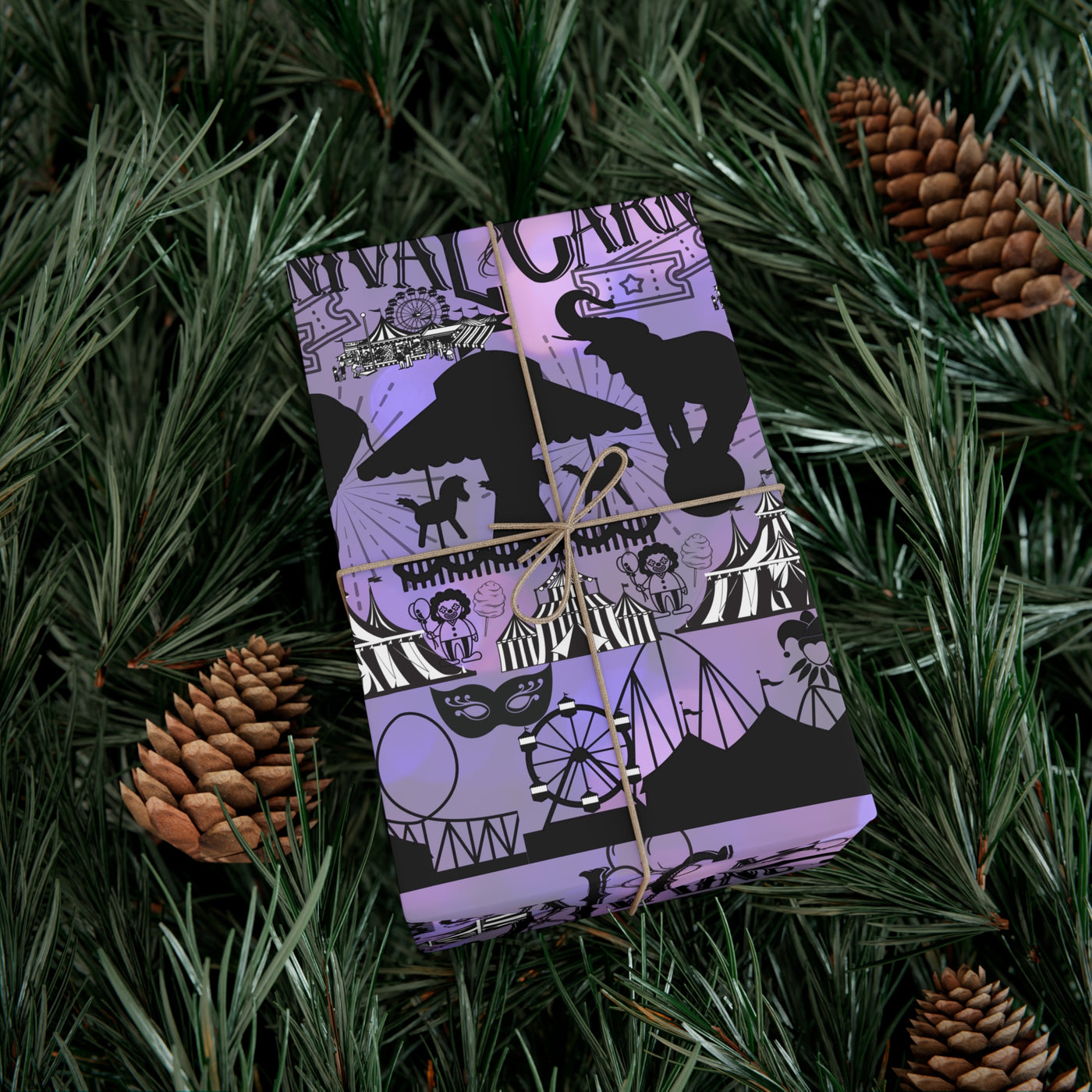 Wrapping Paper: Entertain Us at the Carnival
