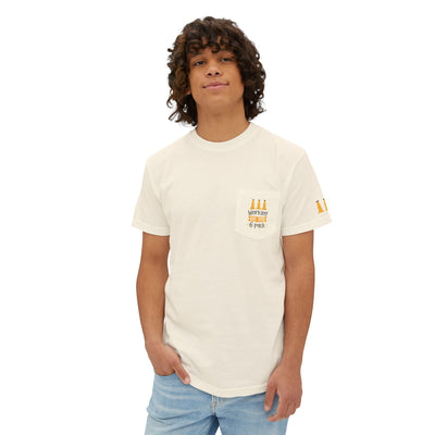 T-Shirt: Working on Six Pack Pocket Tee