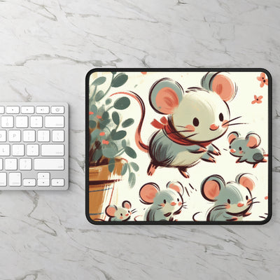 Mouse Pad: Cute Cartoon Baby Mice Gaming Pad