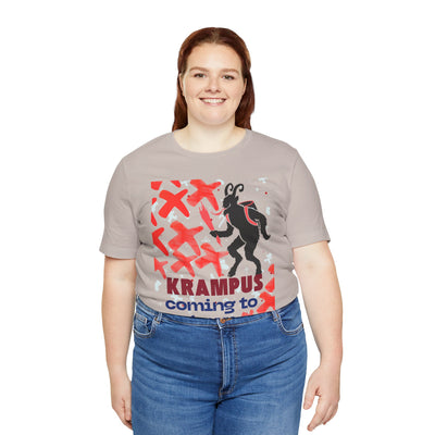 Krampus T-Shirt | Sinister Cheer | 100% Cotton, Unisex
