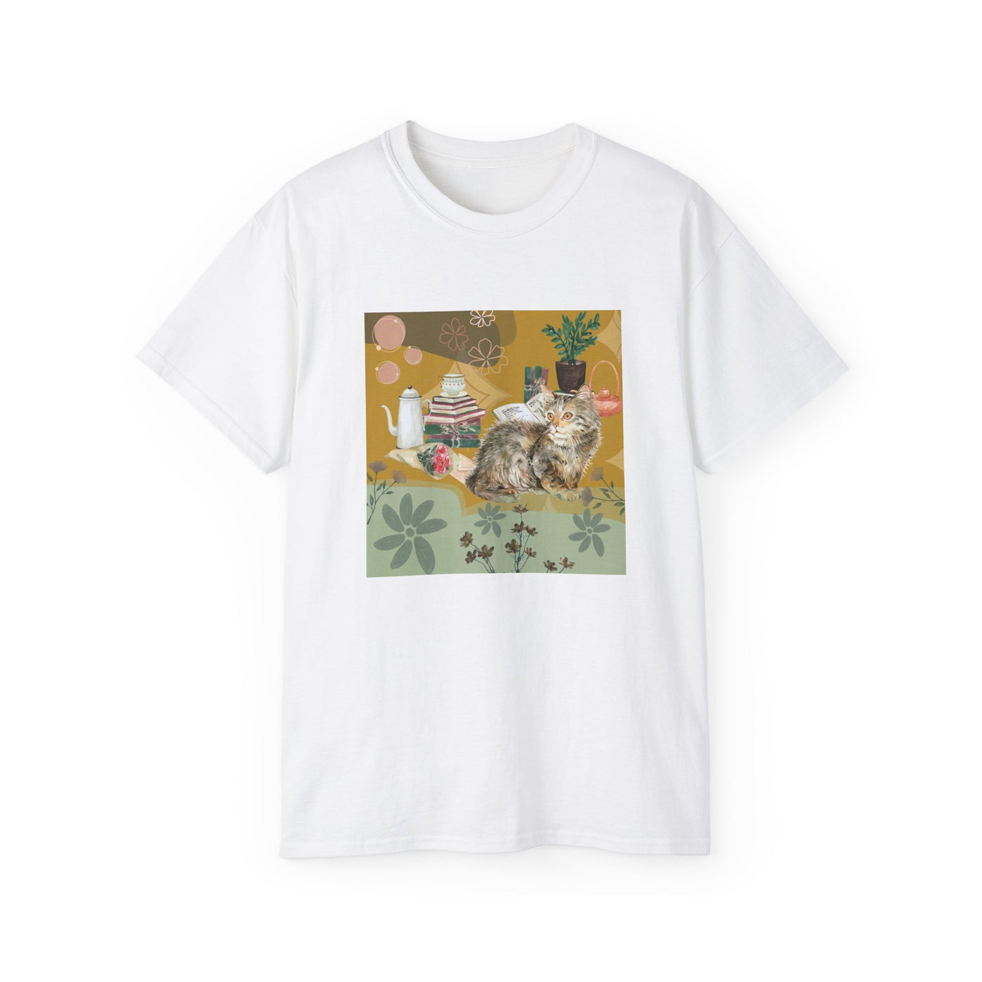 T-shirt: Cozy with my cat | Fall